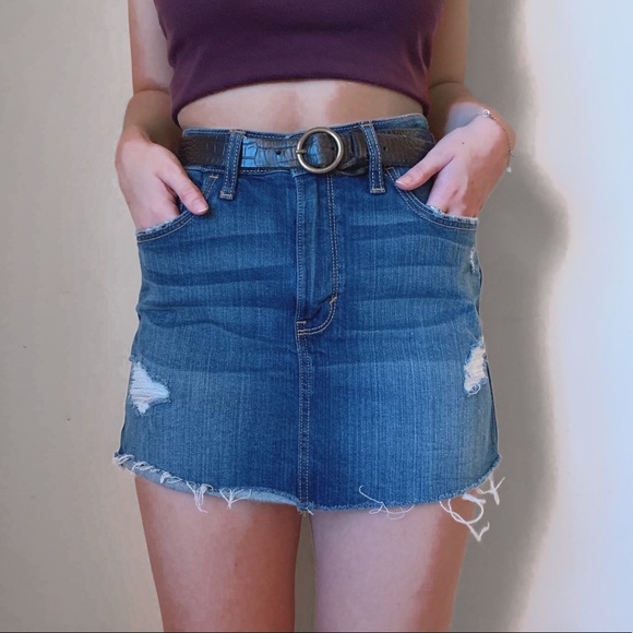 ABERCROMBIE & FITCH denim skirt - Picture 2 of 5